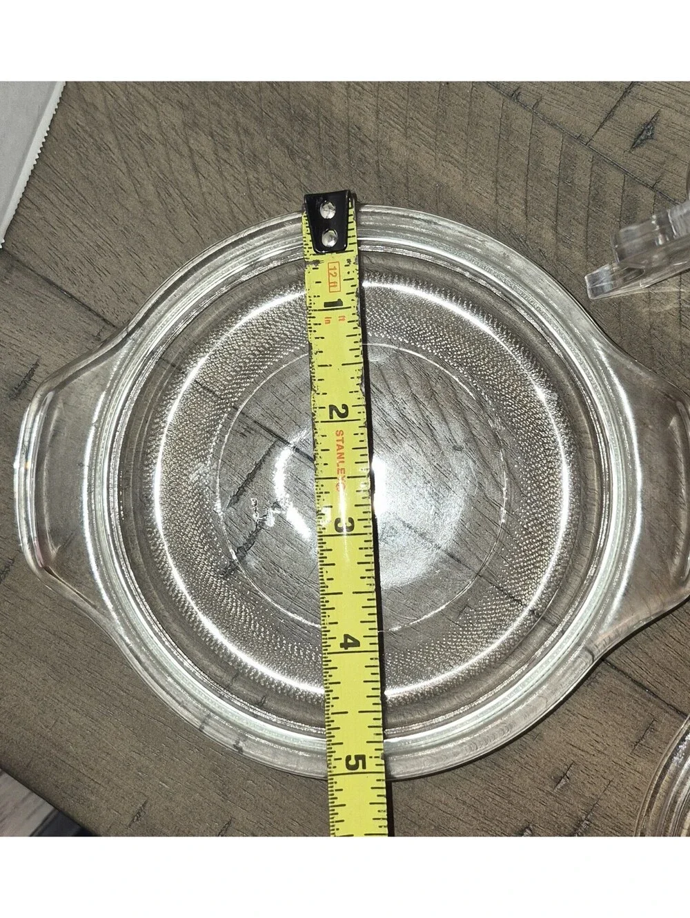 Vintage Anchor Hocking Clear #472 Casserole Lid - The price is for 1 lid only